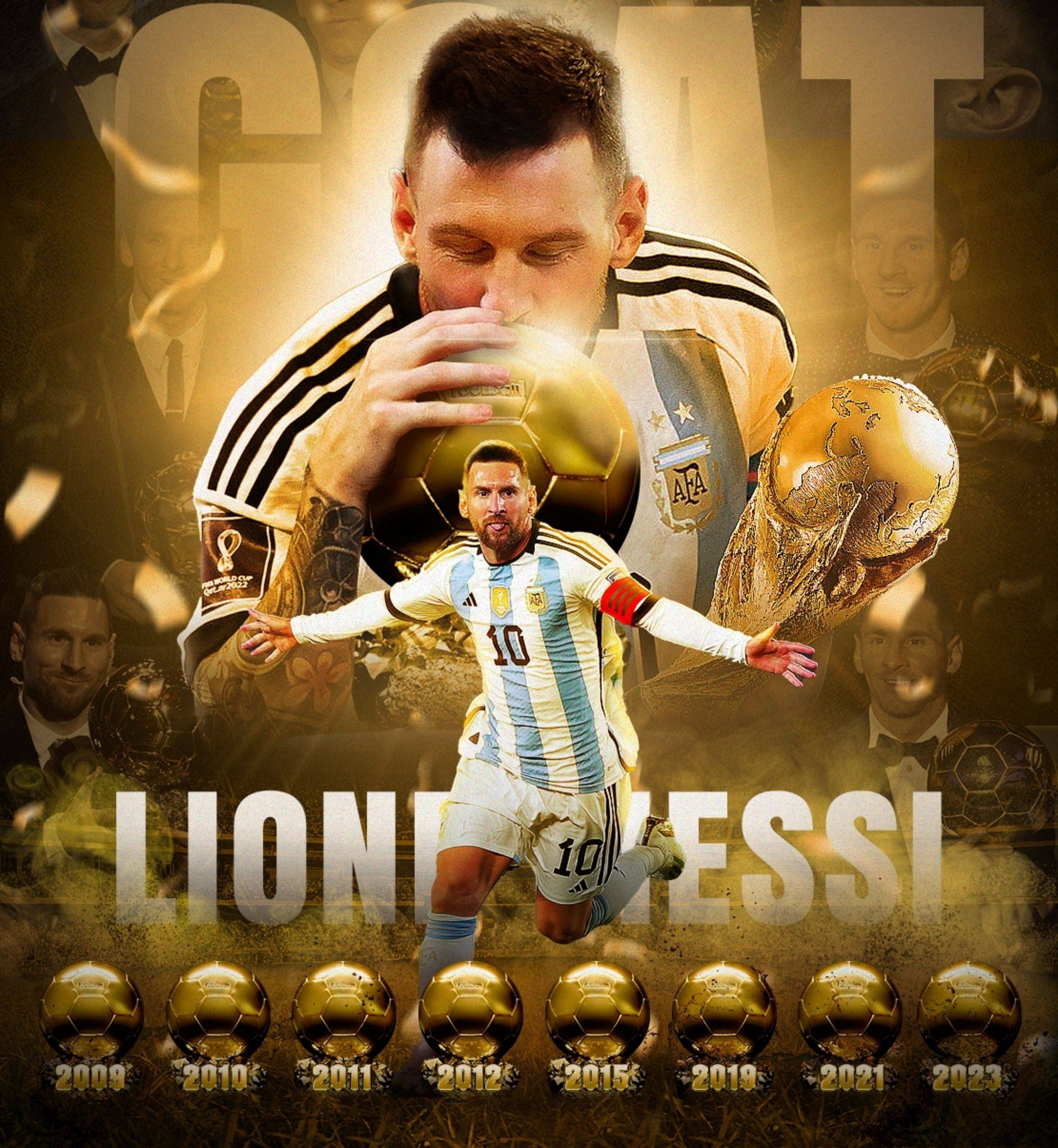 梅西再次入选最佳阵容，争夺金球奖