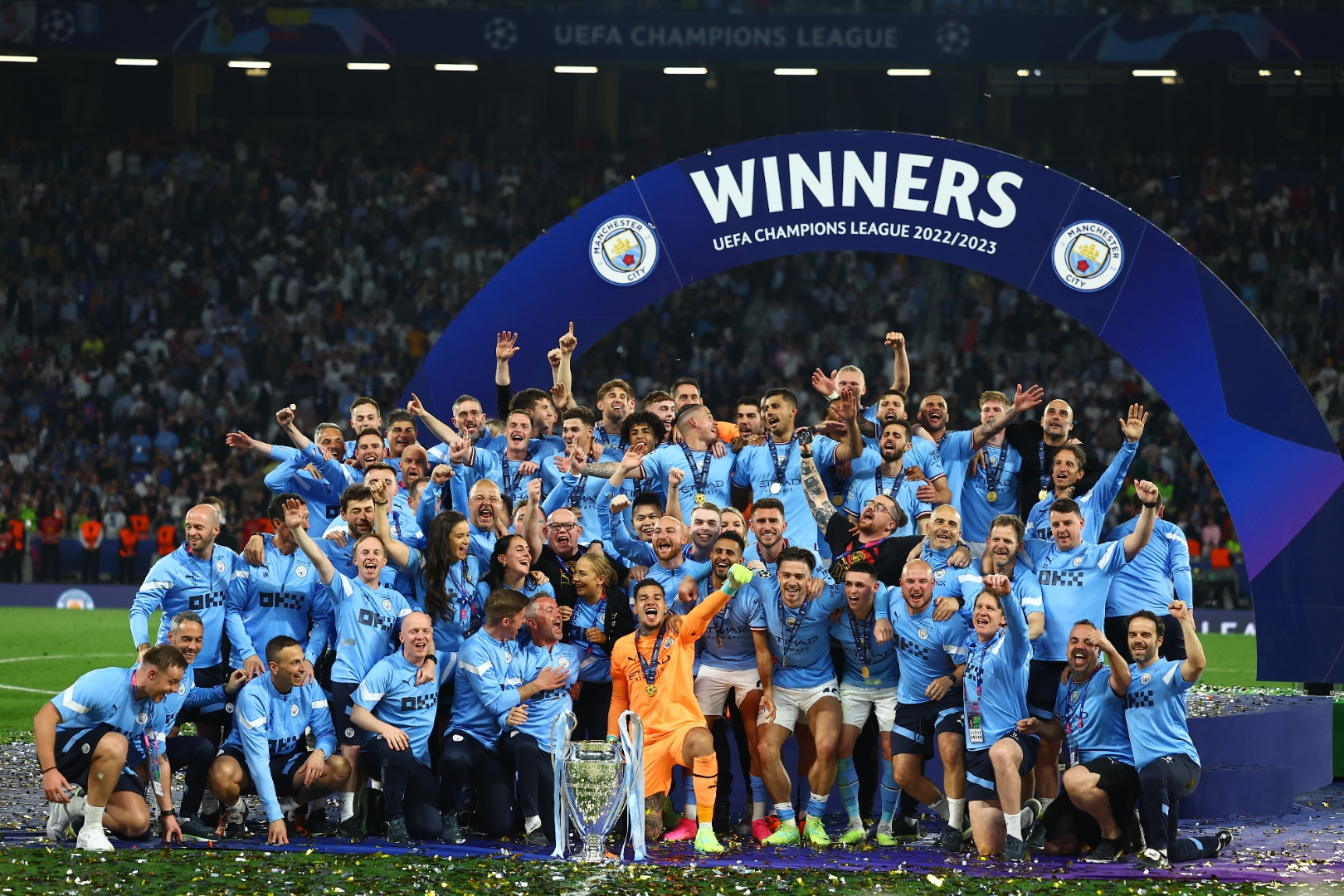 曼城逆转拜仁慕尼黑进军欧冠半决赛